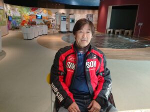 大先輩がやってきた。