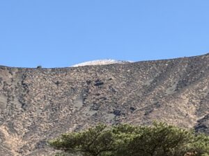 高千穂峰初冠雪