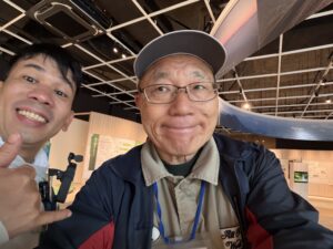 フィリピンから登山者が来館された。