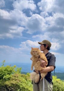 お友達とレオン２　猫仙人