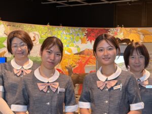 バスガイドの研修の方がやってきた。